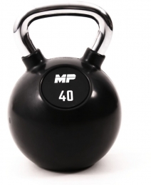 MusclePowerRubberenKettlebell-Zwart-40kg