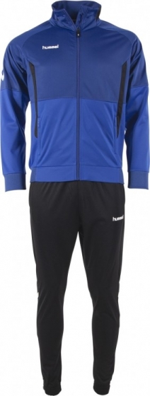 hummelAuthenticFull-ZipTrainingspakBlauwZwart