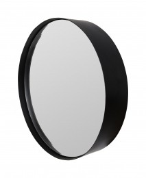 RondeSpiegelSal60cm-zwart