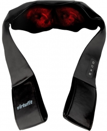 VirtuFitDraadloosNekmassagekussenPro-ShiatsuMassageApparaatmetWarmtefunctie