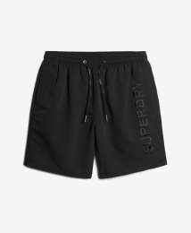 SuperdryPREMIUMEMB17INCHSWIMSHORTBlackS