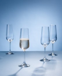 VilleroyBochOvidChampagneglas025lper4