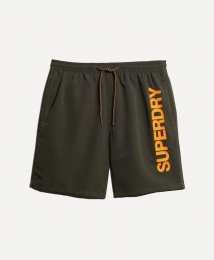 SuperdrySPORTGRAPHIC17SWIMSHORTArmyKhakiS