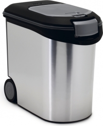 Curvervoedselcontainermetallic35liter