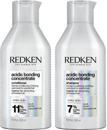 RedkenAcidicBondingConcentrateShampoo300mlConditioner300ml
