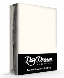 DayDreamTopperHoeslakensKatoenEcru-90x220cm