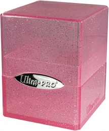 DeckboxSatinCubeGlitterRoze