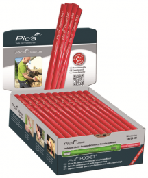Pica54024-100Timmermanspotlood-240mm-Grafiet100st