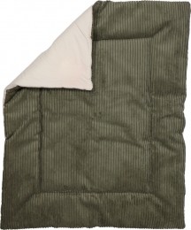 MamaLoesVeloursRibGroen80x100cmOmkeerbaarBoxkleedML020259