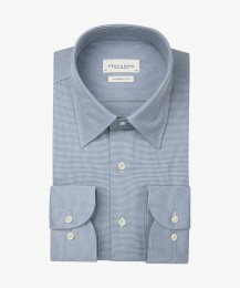 ProfuomoJapaneseKnittedOverhemdX-CutawaySFBlue41