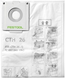 Festool497541VeiligheidFilterstofzakVoorCTH263st