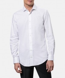 PierreCardinOverhemdTailoredFitHenryCottonStretchWhite42