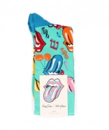 HappySocksxRollingStonesTumblingDiceTurquoise