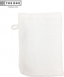 TheOneTowellingWashand-16x21cm-Washandje-100Katoen-Wit