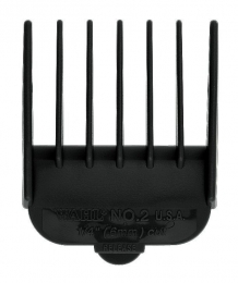 WahlOpzetkamnr2plasticzwart6mm