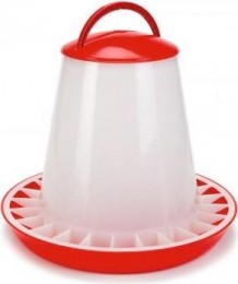 VoersiloDeksel-Vogel-Plastic-RoodWit-10Kg