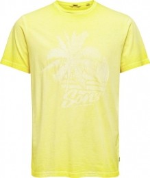 OnlySonsPimmitHerenT-shirt-L-Geel