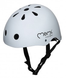 MomiMimiMatteGrey47-58cmKinderhelmROBI00049