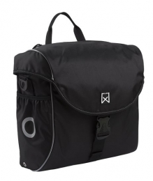 EnkelefietstasPakaftas30018LZwartzilver