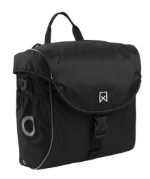 EnkelefietstasPakaftas30018LZwartzilver