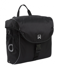 EnkelefietstasPakaftas30018LZwartzilver