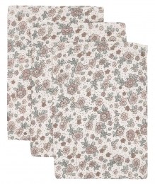 JolleinRetroFlowers3StuksHydrofielWashandjes