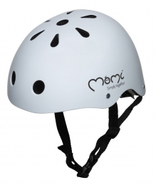 MomiMimiMatteGrey48-55cmKinderhelmROBI00049