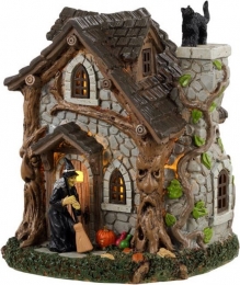 WandasCottage13x15x16cmHalloweenLEMAX-Lemax