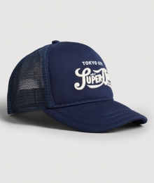 KlassiekeUniseksTruckerpetDonkerblauwGrootte1SIZE