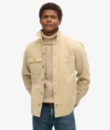 SurplusOvershirtvanCanvasCrmeGrootteXxxl