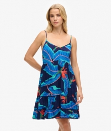 MiniBeachCami-jurkBlauwGrootte38
