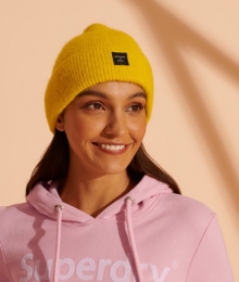 SuperluxeBeanieGeelGrootte1SIZE