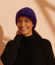 SuperluxeBeaniePaarsGrootte1SIZE