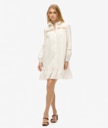 OverhemdjurkmetKantWitGrootte34