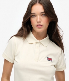 AthleticEssentialsPoloshirtmetPrintWhiteGrootte44