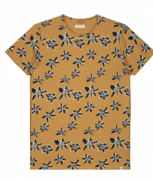 DstrezzedT-shirtPrintBloemenBronzeS