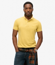 DestroyedPoloshirtGeelGrootteS