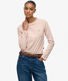 EssentialLogoLongsleeveTopPinkGrootte38