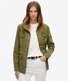 M65MilitaryJackmetVersieringenKhakiGrootte42