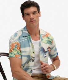 TheMerchantStore-HawaaansOverhemdCrmeGrootteS
