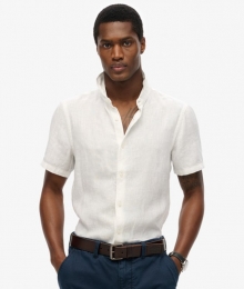 LinnenVakantie-overhemdmetKorteMouwenWhiteGrootteXxxl