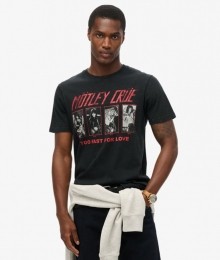 MtleyCrexSuperdryLimitedEditionT-shirtZwartGrootteXL