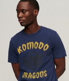 XKomodoClassicDragonT-shirtBlauwGrootteM