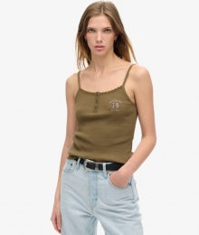 AthleticEssentialsCamitopmetKnopenenPrintGroenGrootte42-44