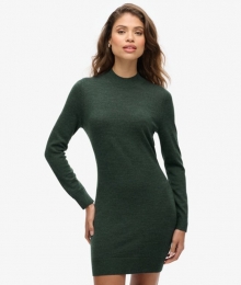 GebreideMernioJurkmetLangeMouwenDonkergrijsGrootte40