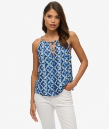 BeachCamiTopBlueGrootte38