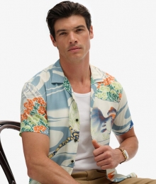 TheMerchantStore-HawaaansOverhemdCrmeGrootteL