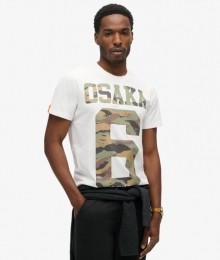 Osaka6CamoStandardT-shirtWitGrootteXxl