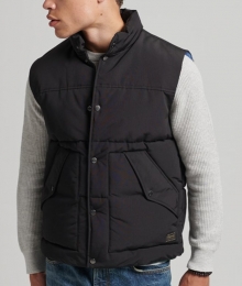 VintageMountainBodywarmerZwartGrootteL