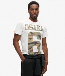 Osaka6CamoStandardT-shirtWitGrootteS